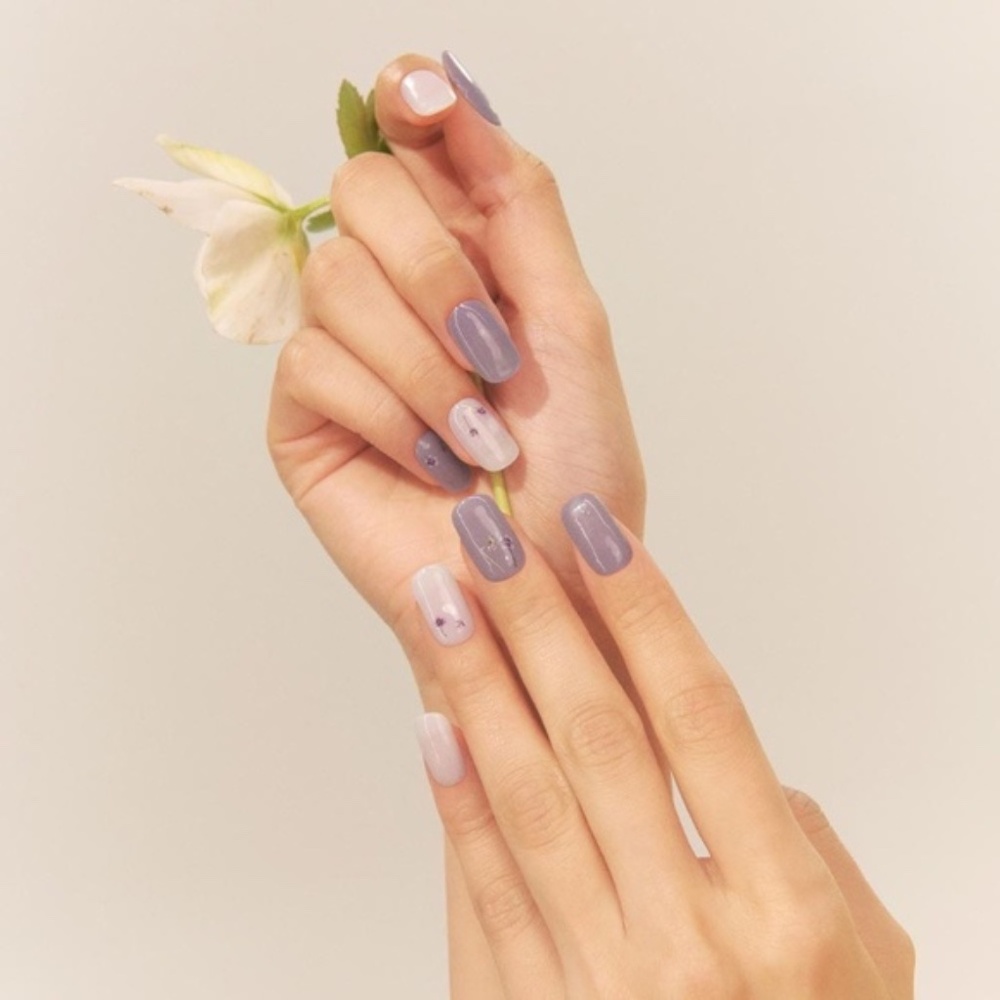 Ohora Semi-Cured Gel Nail Strips Dancing Flower 2 Boxes